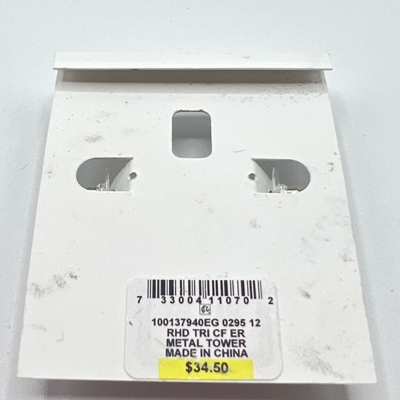 Charter Club Small Triple-Row C-Hoop Earrings in Silver-Tone NWT MSRP $35 - Picture 4 of 4